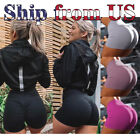 Women's Push Up High Waist Yoga Shorts Ruched Sports Pants Casual Gym Workout