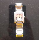 Cartier Tank Francaise Stainless w/Pink Mother of Pearl Small W51028Q3 in box