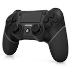 Wireless Controller for PS4 Wired P-4 Pro Controller with Paddles, Black