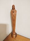 New ListingJose Pinal Wood Carved Figure Mary Madonna 14