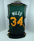 Utah Jazz CJ Miles #34 Game Used Green Jersey 2XL DP31825