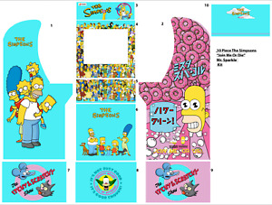 Arcade1up arcade 1up graphic decal The Simpsons Mr. Sparkle