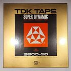 TDK Tape Super Dynamic High Fidelity Recording Tape 3600-SD Reel to Reel 10