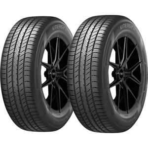 (QTY 2) 205/60R15 Hankook Kinergy ST H735 91T SL Black Wall Tires (Fits: 205/60R15)
