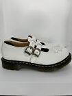 Dr. Martens 8056 Mary Jane Women’s White, US 8, VERY GOOD CONDITION!