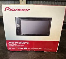 PIONEER AVH-P4000DVD DVD AV Receiver Electronic Car Stereo Touchscreen Black,