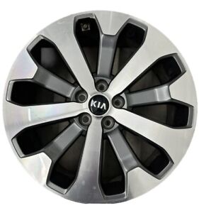 2020-2022 KIA TELLURIDE Factory Alloy Machined Finish Wheel 20” X 7.5 Rim 74803