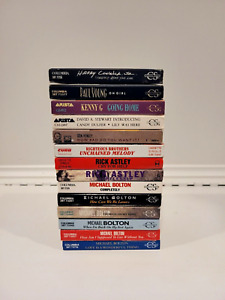 New Listing80s 90s Pop Rock Lot of 14 Cassette Singles- Astley, Bolton, Henley, Young, More