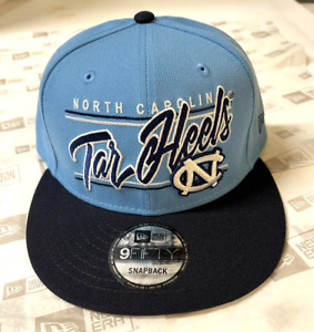 North Carolina Tar Heels NCAA New Era Teamscript 9FIFTY Snapback Hat