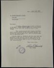LON CHANEY JR. - T HE WOLFMAN! PERFECTLY SIGNED 1952 AGREEMENT - WITH PSA COA.