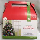 Kid’s Christmas Craft Kit Make Your Own 8 Tree Decorations Stickers Yarn