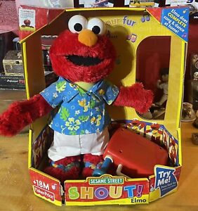 Shout! Elmo Fisher-Price Sesame Street Singing & Dancing Toy W/ Original Box