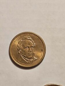 RARE Antique James Buchanan $1 Dollar Coin 1857-1861 -  - 15th President