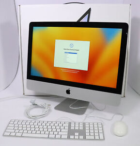 Apple iMac 21.5-inch Retina 4K i5 256GB SSD 8GB Ventura 2017 - Chip on Bezel