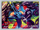1995 Fleer Ultra X-Men #136 Psylocke Vs Revanche Marvel Comic Trading Card MCU