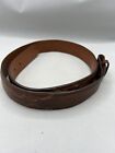 Lucchese Belt 37 W5201. EUC Brown Leather. Z1