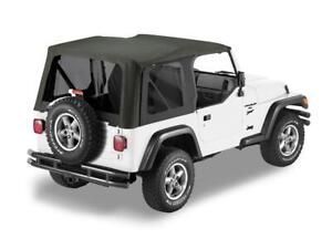 Bestop Soft Top - Fits Jeep 1997-2002 Wrangler TJ; NOTE: For OEM soft top hardwa (For: Jeep Wrangler)