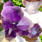 3.3LB Natural Amethyst Point Quartz Crystal Rock Stone Purple Mineral Spe