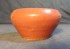 Small Maroon Pottery Bowl Jardiniere Planter - Zanesville Pottery