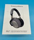 Bowers & Wilkins PX7 Over the Ear Noise Canceling Bluetooth Headphones - Black