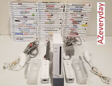 Nintendo Wii Console_GameCube 2 OFFICIAL Controllers Remote GAMES_Bundle/Lot OEM