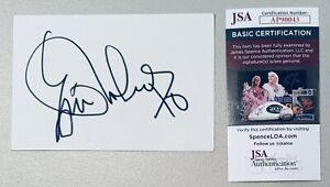 Eric Roberts Signed Autographed 4x6 Card JSA Cert Batman The Dark Knight