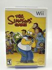 THE SIMPSONS GAME Nintendo Wii COMPLETE WITH MANUAL