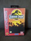 Jurassic Park - Sega Genesis, 1993 - CIB Complete In Box - Tested & Working