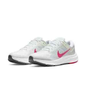 Nike Air Zoom Structure 24 DA8570-103 Women's White Pink Running Shoes MOO181