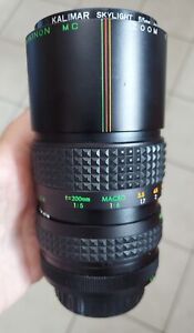Makinon 200mm f/4.5 Telephoto Zoom Lens with CASE K Mount GOOD CONDITION