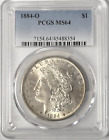 New Listing1884-O Morgan Silver Dollar PCGS Certified MS64