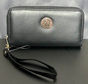 NEW WITH TAGS -Women's Fashion Multi-function Wristlet Wallet -Black