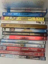Bulk 13-Movies Mix Bundle DVDs Blurays New/Used Christmas Childrens Adult Comedy