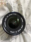 Canon 24mm f/2.8 Bayonet FD-Mount Wide Angle Prime Lens - Very Good