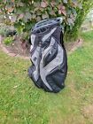 Callaway Org 15 Way Cart Bag Black Gray With Rain Cover Golf Bag Shoulder Strap