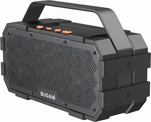 BUGANi Portable Bluetooth Speakers with 40W Stereo Sound TF Card/AUX for Beach