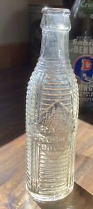 Orange Crush Co Ribbed Glass Soda Bottle Pat'd July 20 1920 Beverages 6 Fl Oz