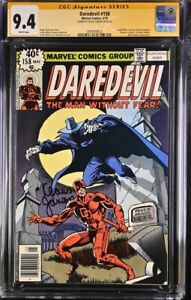 Daredevil # 158 SS CGC 9.4 White (Marvel, 1979) 1st Frank Miller on Daredevil