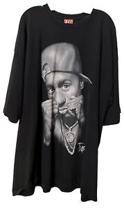 Vintage 90’s Tupac 2Pac Rap Tee Hip Hop Graphic Shirt Makaveli All Eyez