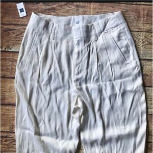 Gap Women's Pants  White  Size Tall 10 