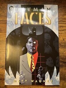 Batman Faces (1995) TPB by Matt Wagner Graphic Novel Dark Knight