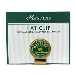 2024 Masters Golf Augusta National Hat Clip with Magnetic Removable Ball Marker