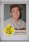 Brooks Robinson #4 1963 Fleer Baseball Card Baltimore Orioles HIGH GRADE SEE PIC