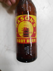 Masons Root Beer soda pop bottle 10 oz