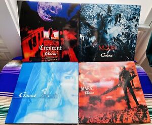 GACKT Moon Mars Rebirth Crescent Giant CD Album Poster Lot J-Rock 2002 *RARE !!*