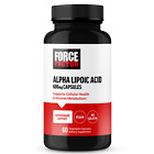 Force Factor Alpha Lipoic Acid 600mg Capsules-Support Healthy Glucose Metabolism