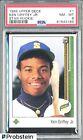 1989 Upper Deck Star Rookie #1 Ken Griffey Jr. Mariners RC HOF PSA 8 NM-MT