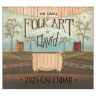 Legacy Publishing Group,  Folk Art by David 2024 Mini Wall Calendar