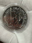 2020 1oz Silver Britannia 999 Coin BU UK £2 Brittania Elizabeth II 2 Pounds