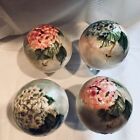 Pier 1 Hydrangea Capiz Orbs Set Of 4 Spheres Decorative Balls